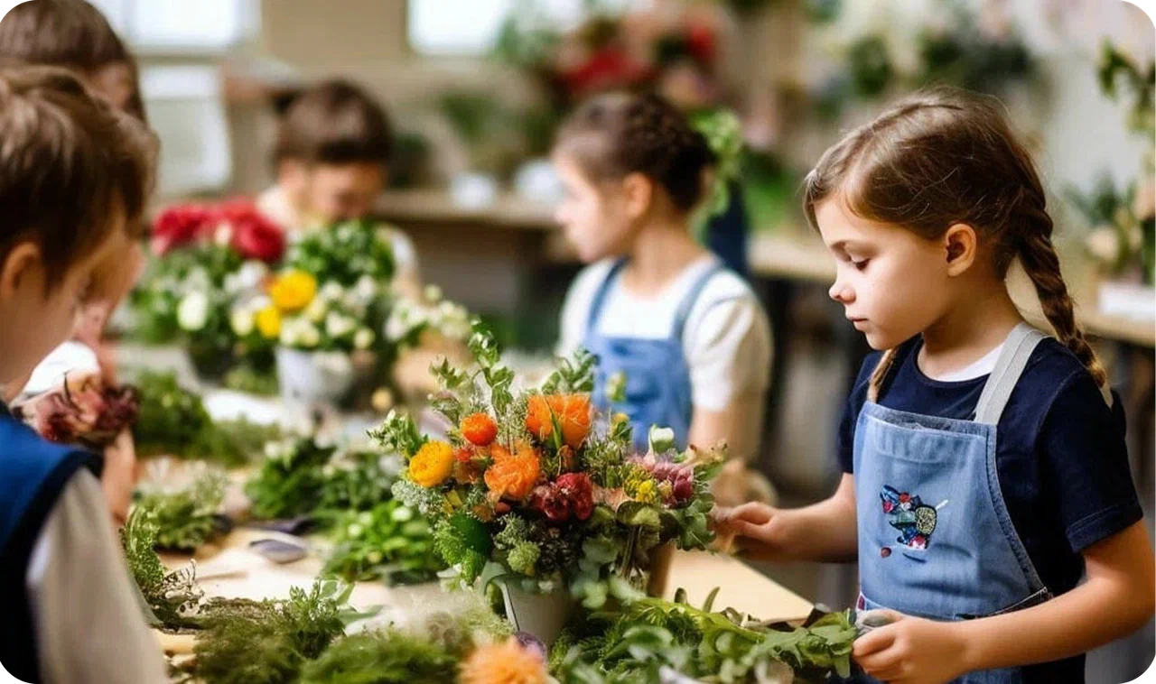 Старт нового потока школы флористики 
